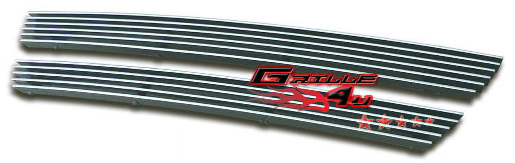 Aluminum Chrome Horizontal Billet Grille Insert F54371