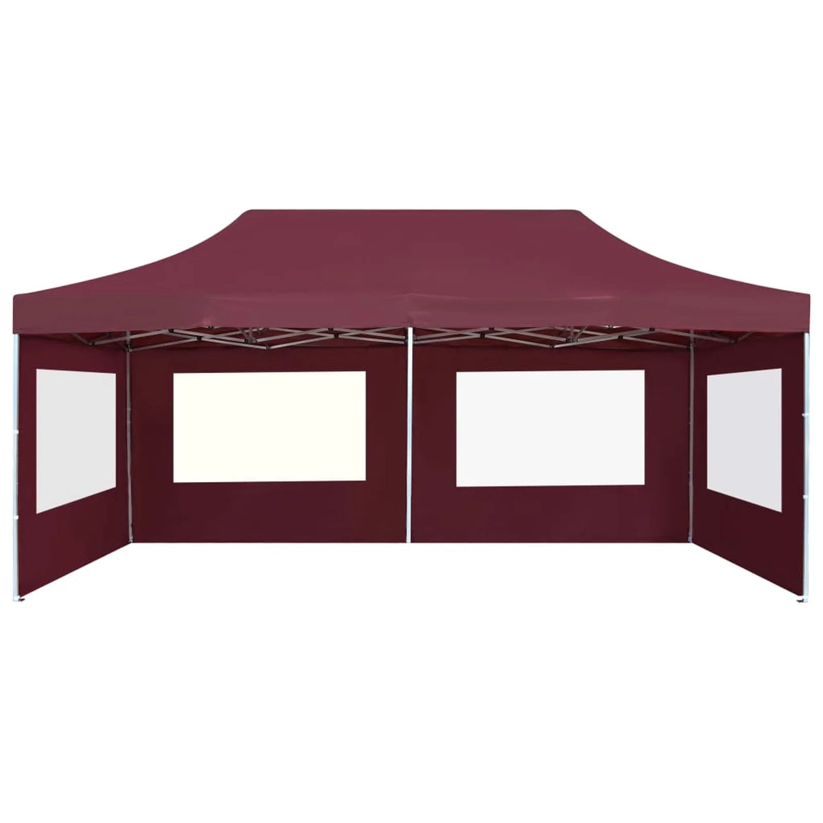 Wine Red Folding Party Tent Gazebo Canopy with Aluminium Frame Z50755