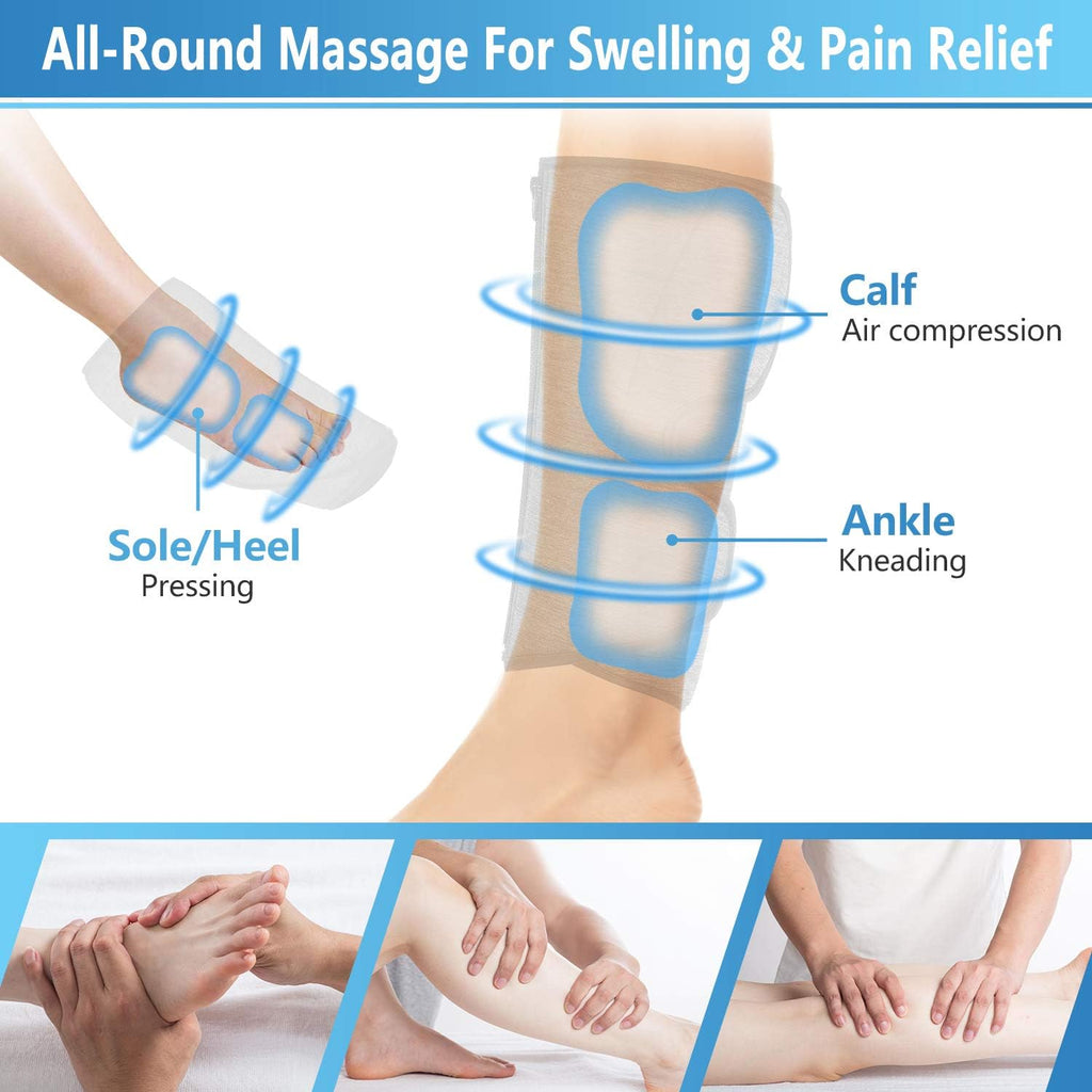 Rechargeable Leg Massager with Air Compression (1 Pair) R1171