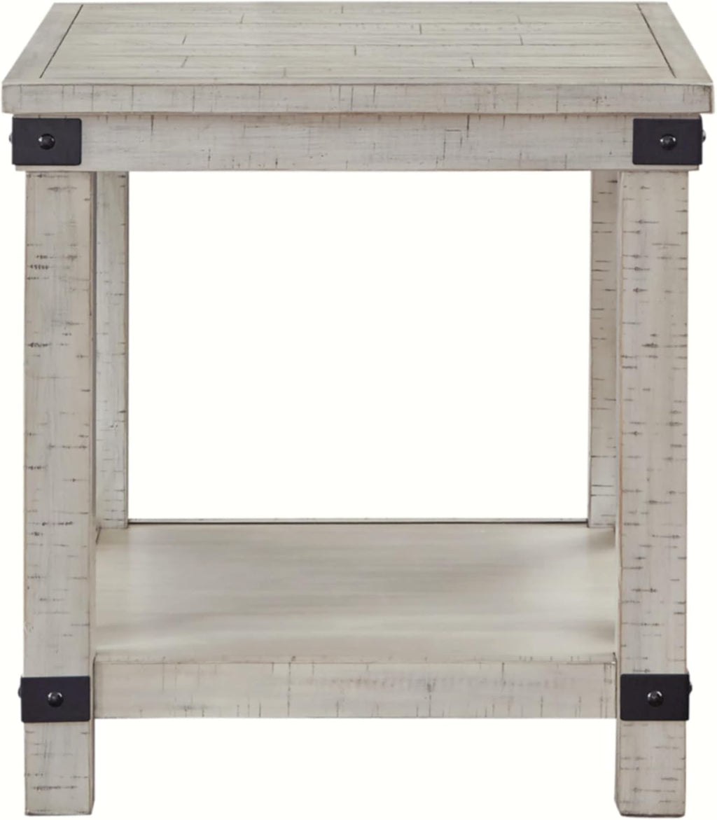 Whitewash End Table V963621