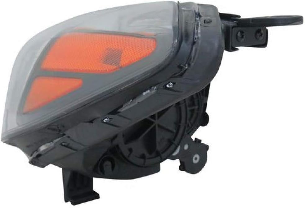 Driver Side Halogen Headlight with LED Position A10867