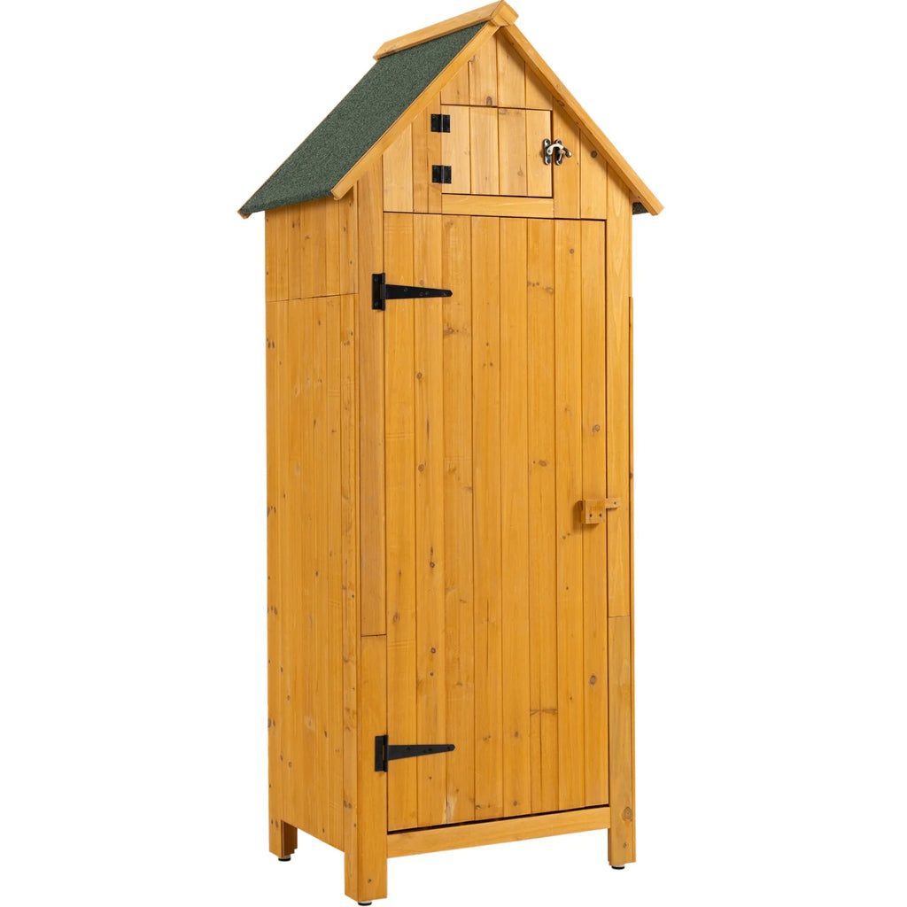 Outdoor Storage Cabinet Wooden Garden Shed H978121