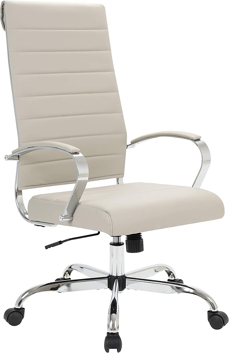 Tan Leather Swivel Office Chair X90309