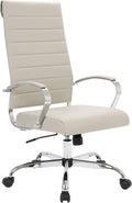 Tan Leather Swivel Office Chair X90309