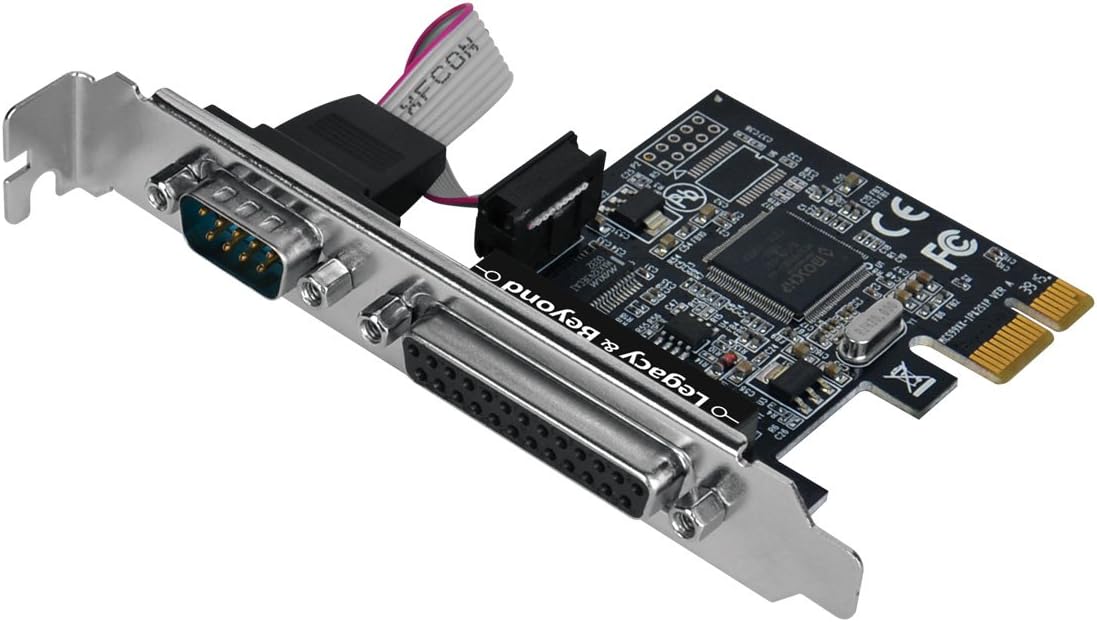 Quad (4 Port) Serial RS-232 PCIe Card with 16C550 UART Pack of 2 A942