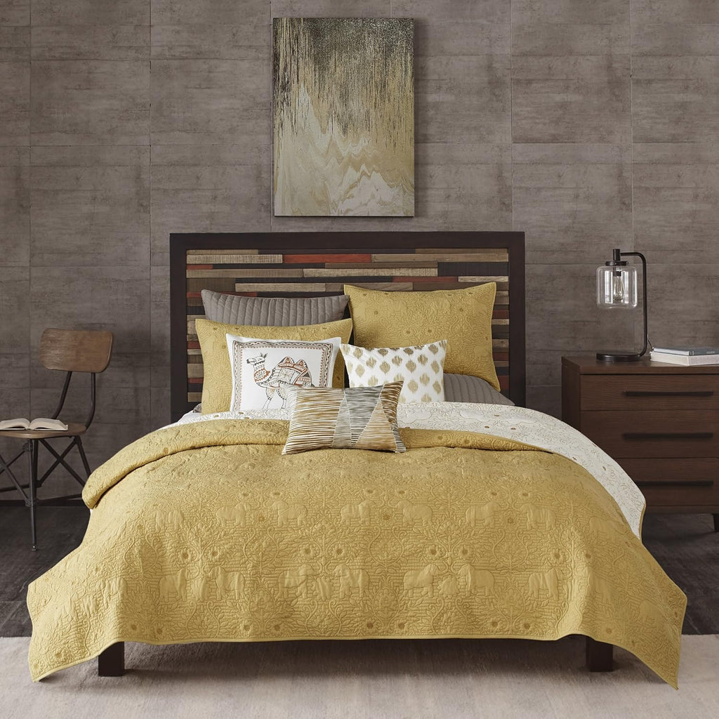 Navy 3 Piece Coverlet Mini Set, King/California King E1513