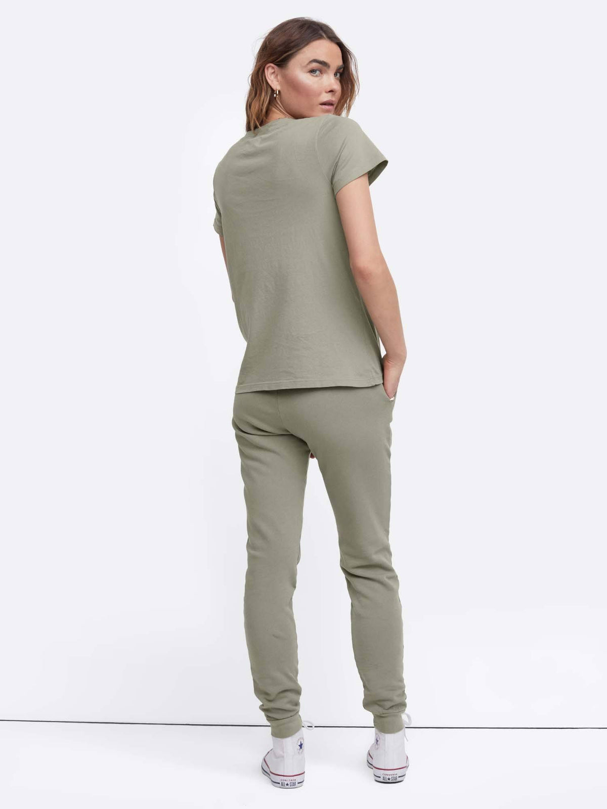 Organic Cotton Classic Tee Sage U661