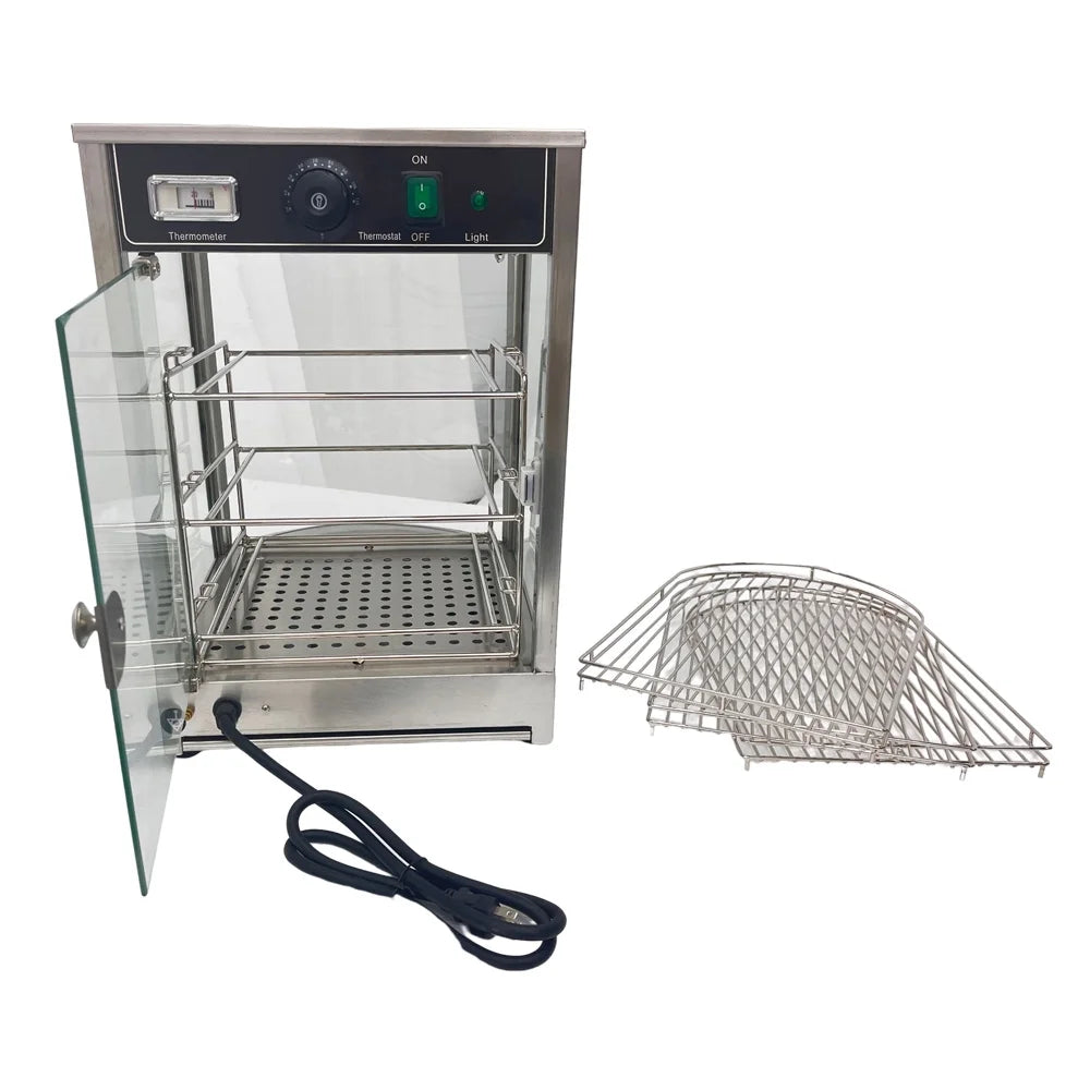3 Tiers Stainless Steel Heated Cabinet H74592