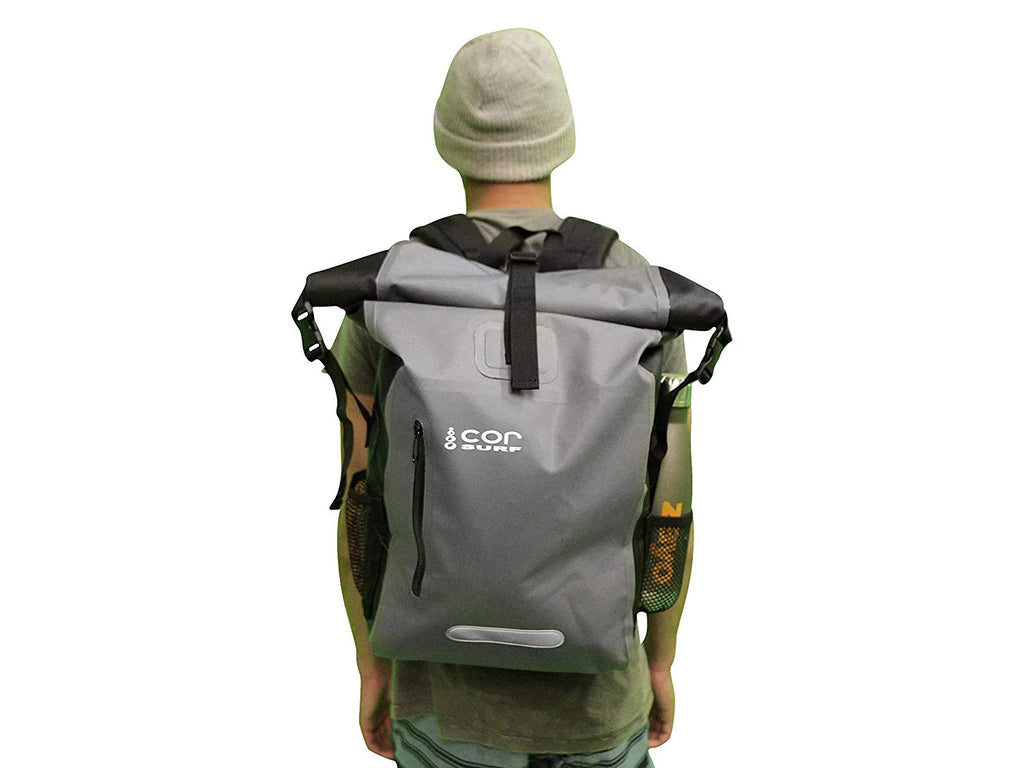 Grey 40L Waterproof Dry Bag Backpack L50796