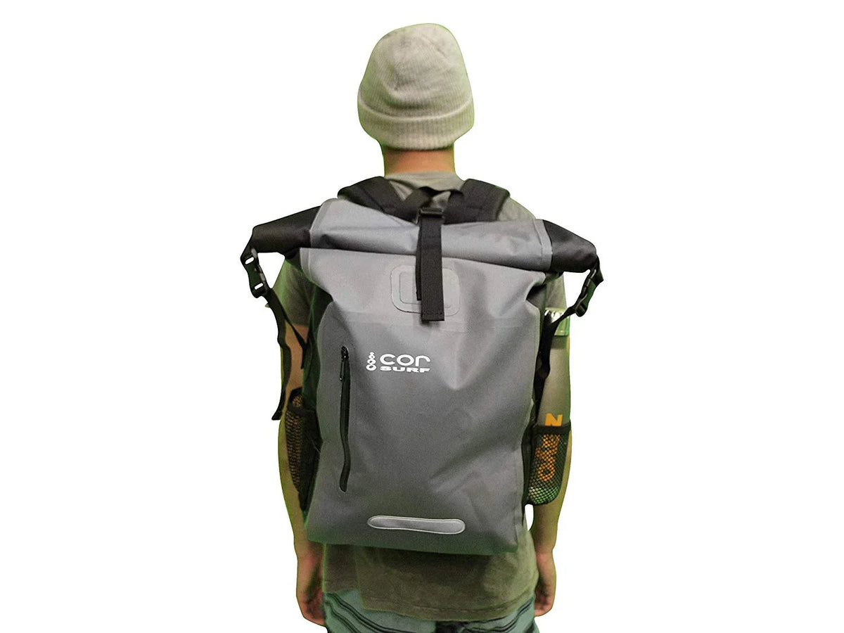 Grey 40L Waterproof Dry Bag Backpack L50796