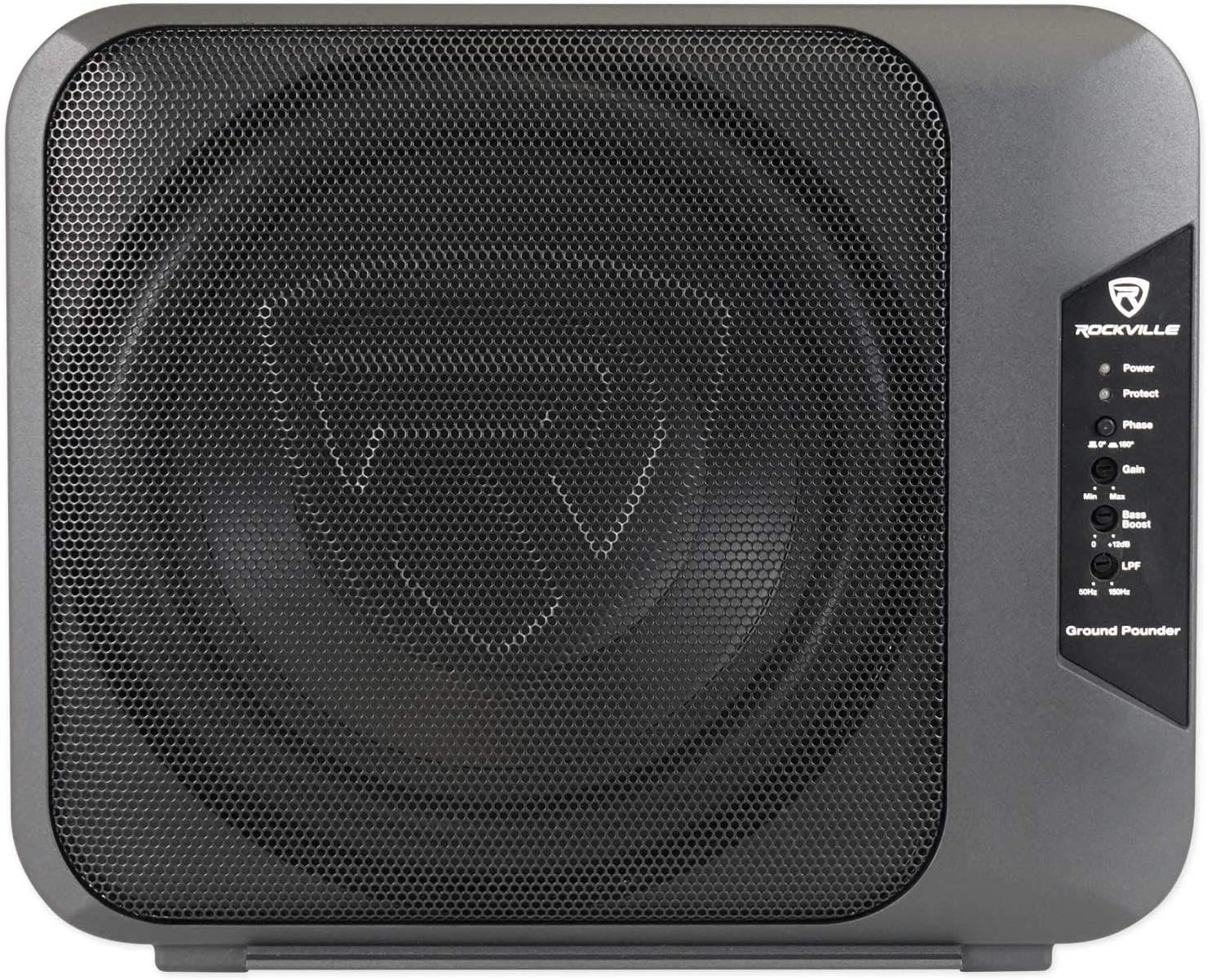 800w Powered Dual 10 Car Subwoofer Aluminum Enclosure V201314