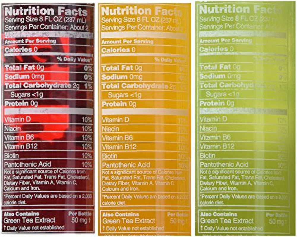 1.7 Ounce Sparkling Water Variety Pack C1484