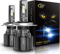 H4 LED Bulbs 16000LM 6000K Cool White Pack of 2 O595