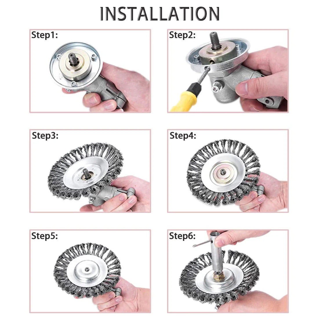 6 inch Weed Trimmer Edge Head Replacement P28280