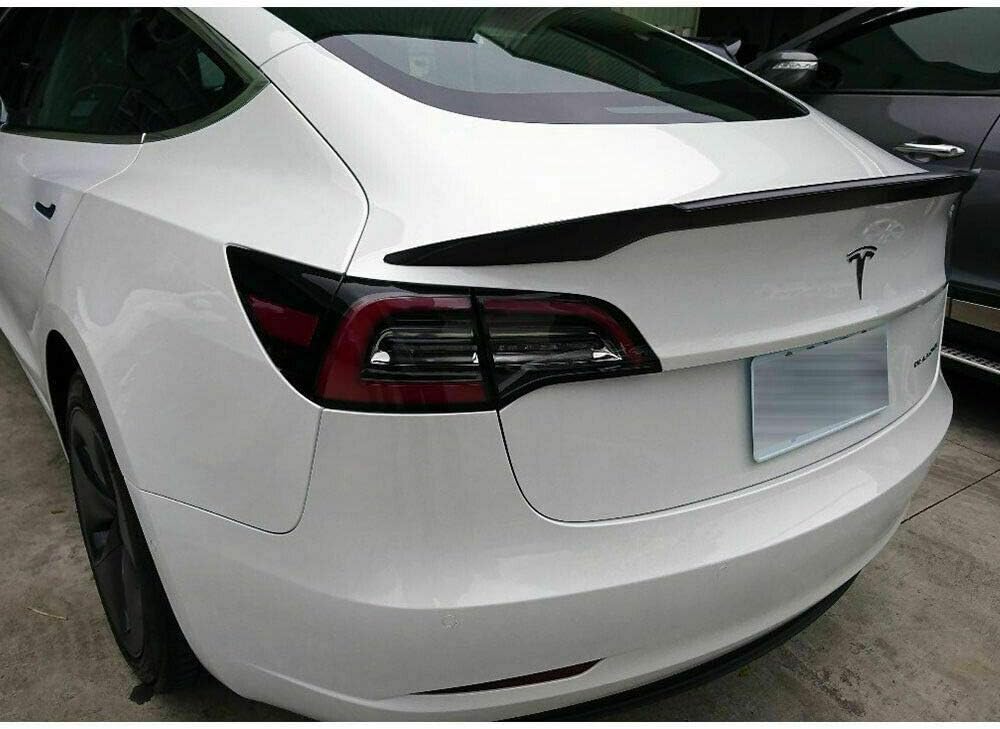 Glossy Black Rear Trunk Lid Spoiler Wing J1078