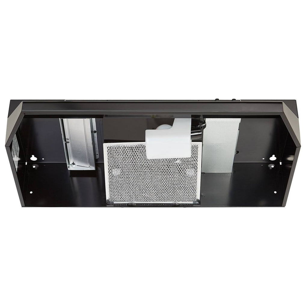 Black Under-Cabinet Range Hood D14957