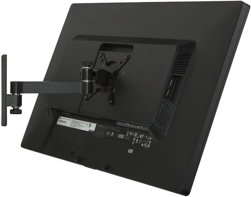 Full Motion VESA Monitor Wall Mount, 33 lb Capacity, Black, Pack of 2 V72987