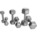 Solid Cast Iron Hex Dumbbell 110-Pound H950