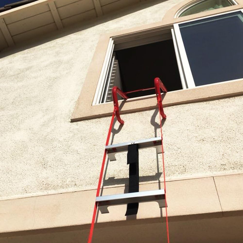 13 Feet Retractable Fire Escape Ladder X83799