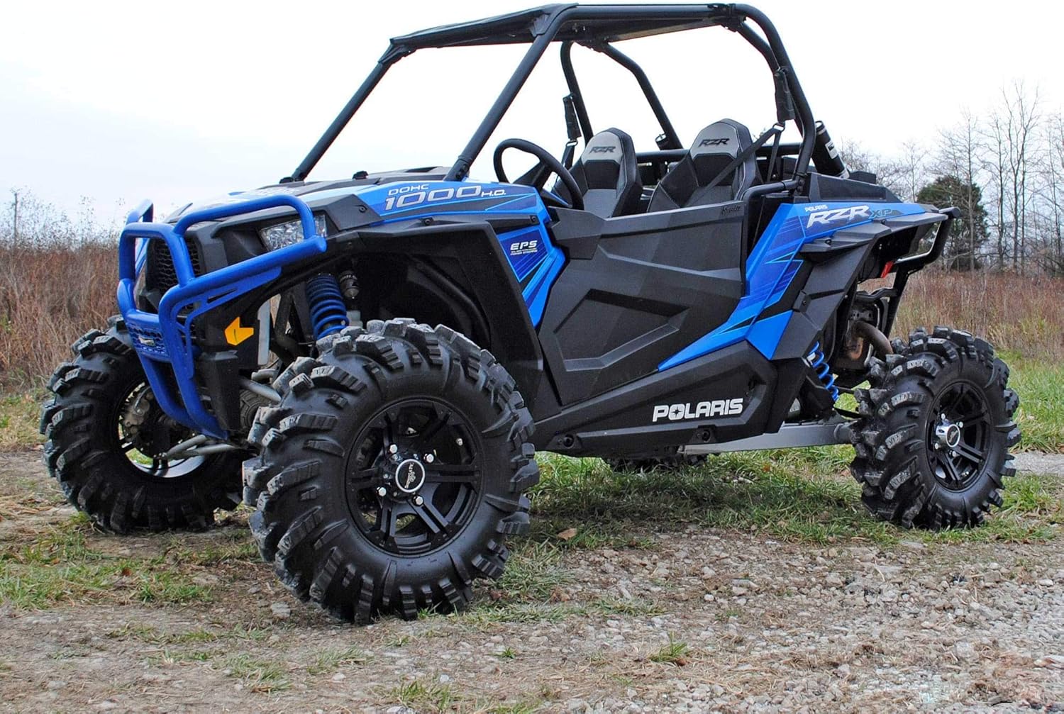 Black Full Plastic Doors for Polaris RZR 900 S, Pair C1392