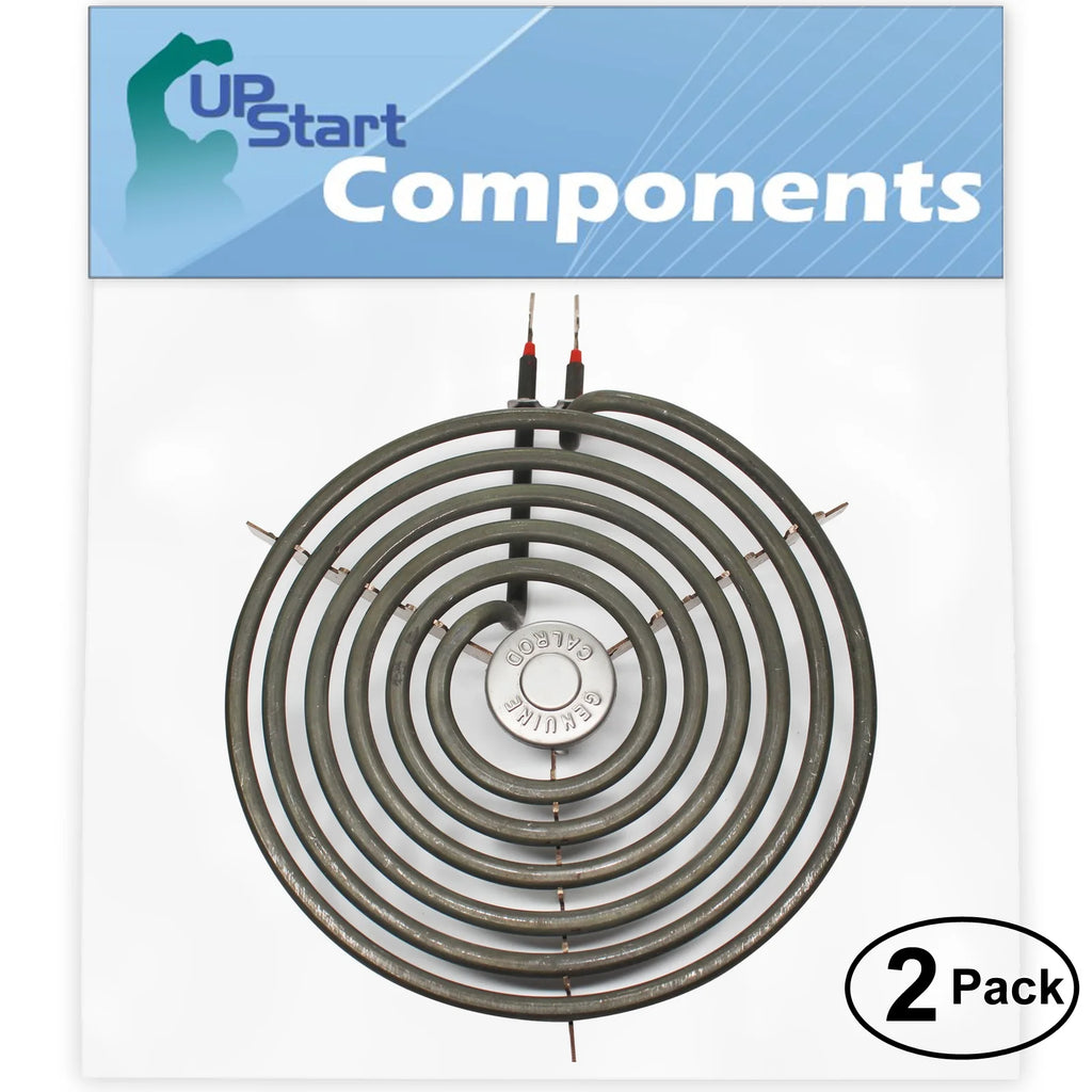 2-Pack 8 inch 6 Turns Surface Burner Element for Range Stove Cooktop W175