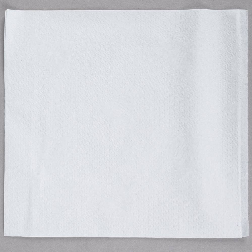 12x22 x 12x22 1/4 Fold White Premium Luncheon Napkin - 6000/Case C3175
