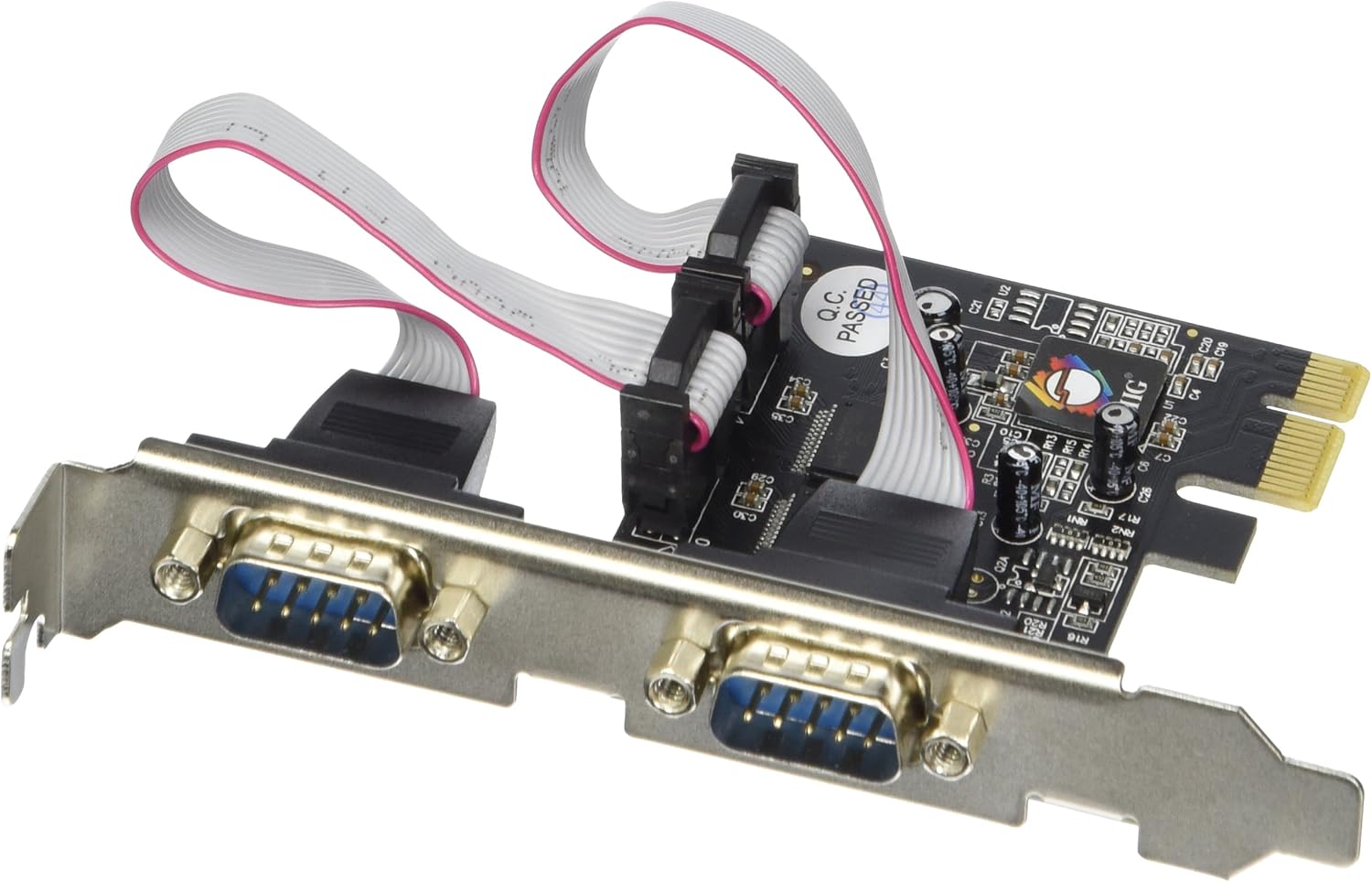 Quad (4 Port) Serial RS-232 PCIe Card with 16C550 UART Pack of 2 A942