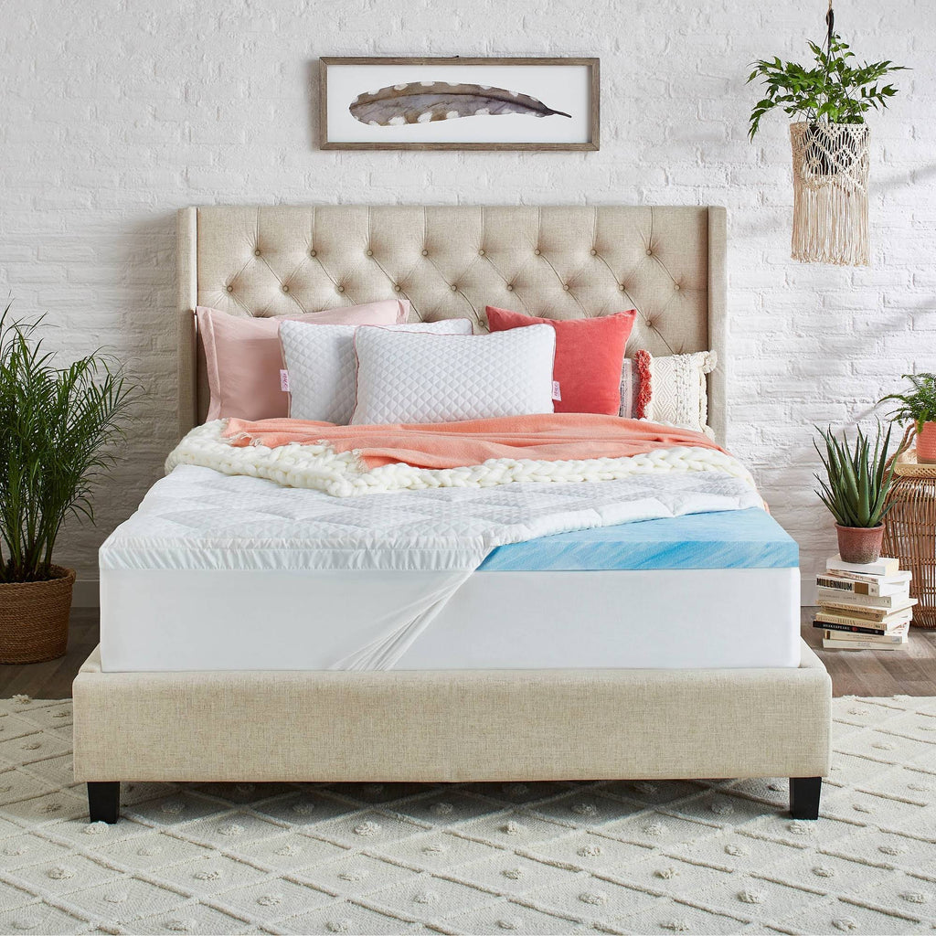 California King Gel Memory Foam Mattress Topper M2267