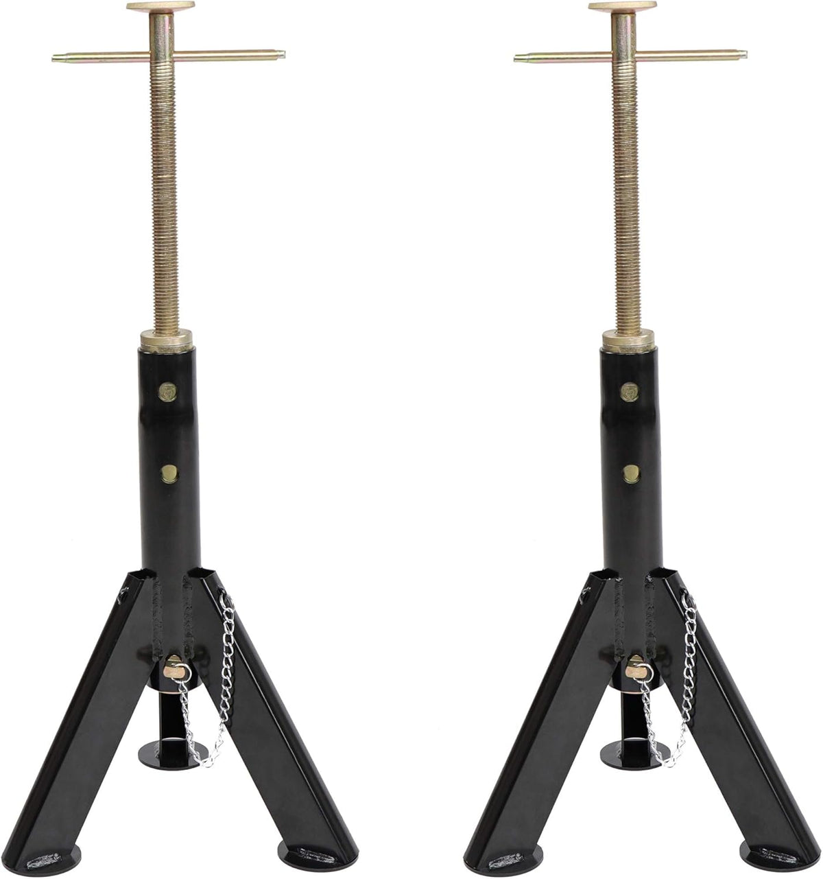 16 to 25in Telescoping Heavy Duty RV Stabilizer Jacks Set 2-Pack G906