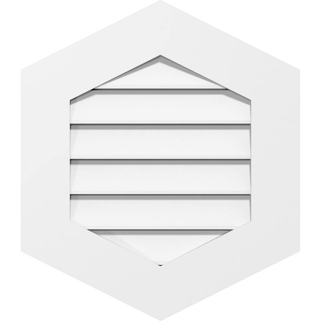 PVC Gable Vent P5821