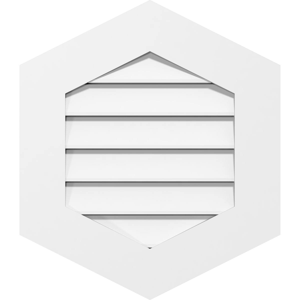 PVC Gable Vent P5821