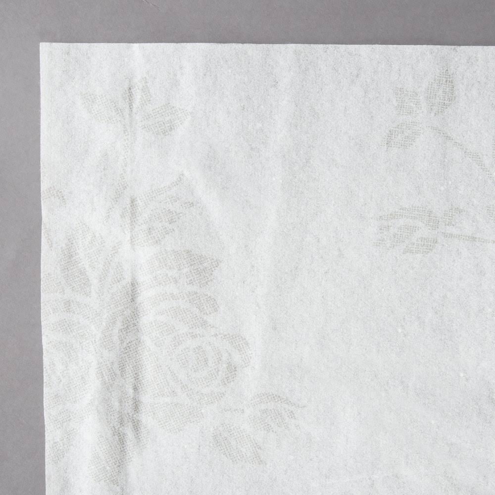 82x22 Linen-Like Silver Table Cover - 24/Case F318168