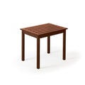 Brown Wood Outdoor Side Table U5457