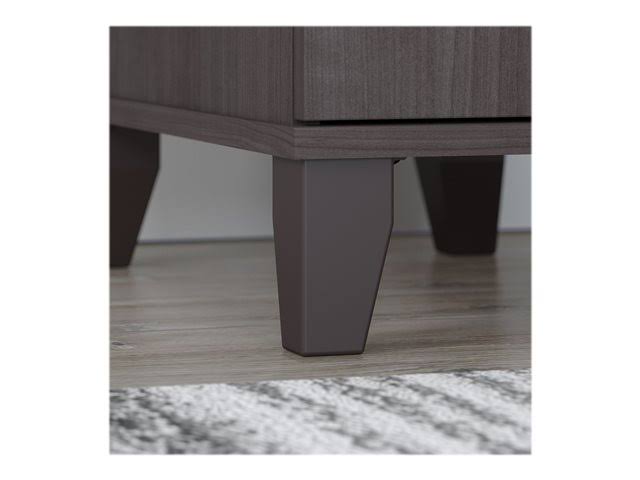 72W Storm Gray Sit to Stand L Shaped Desk H29934
