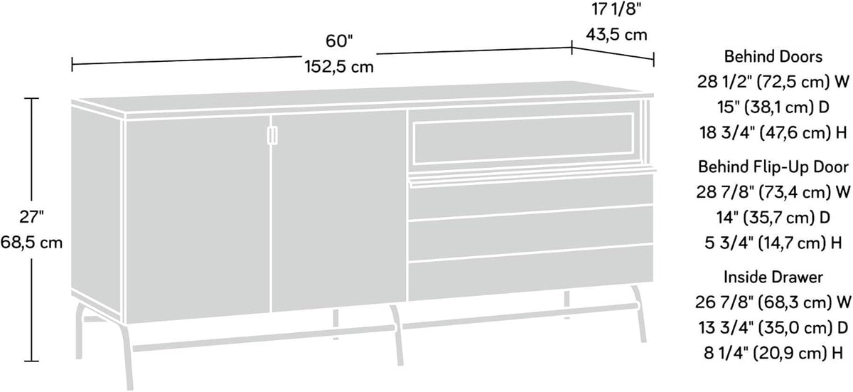 Black Credenza O602