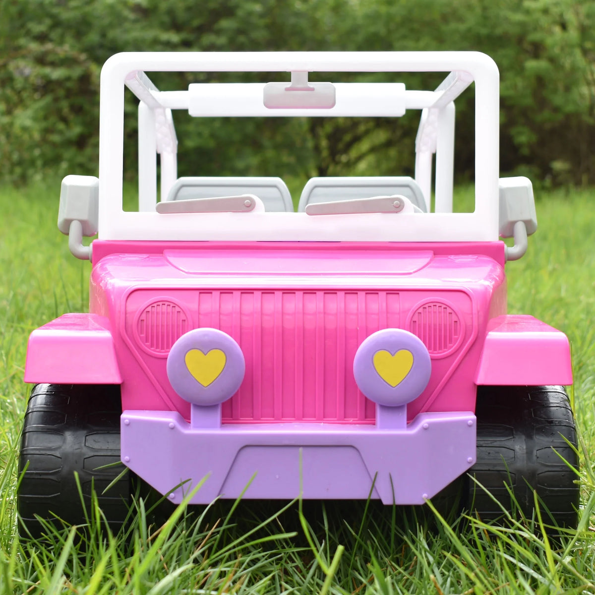 4 x 4 Hot Pink Beach Cruiser Truck for 18" Dolls Y51404