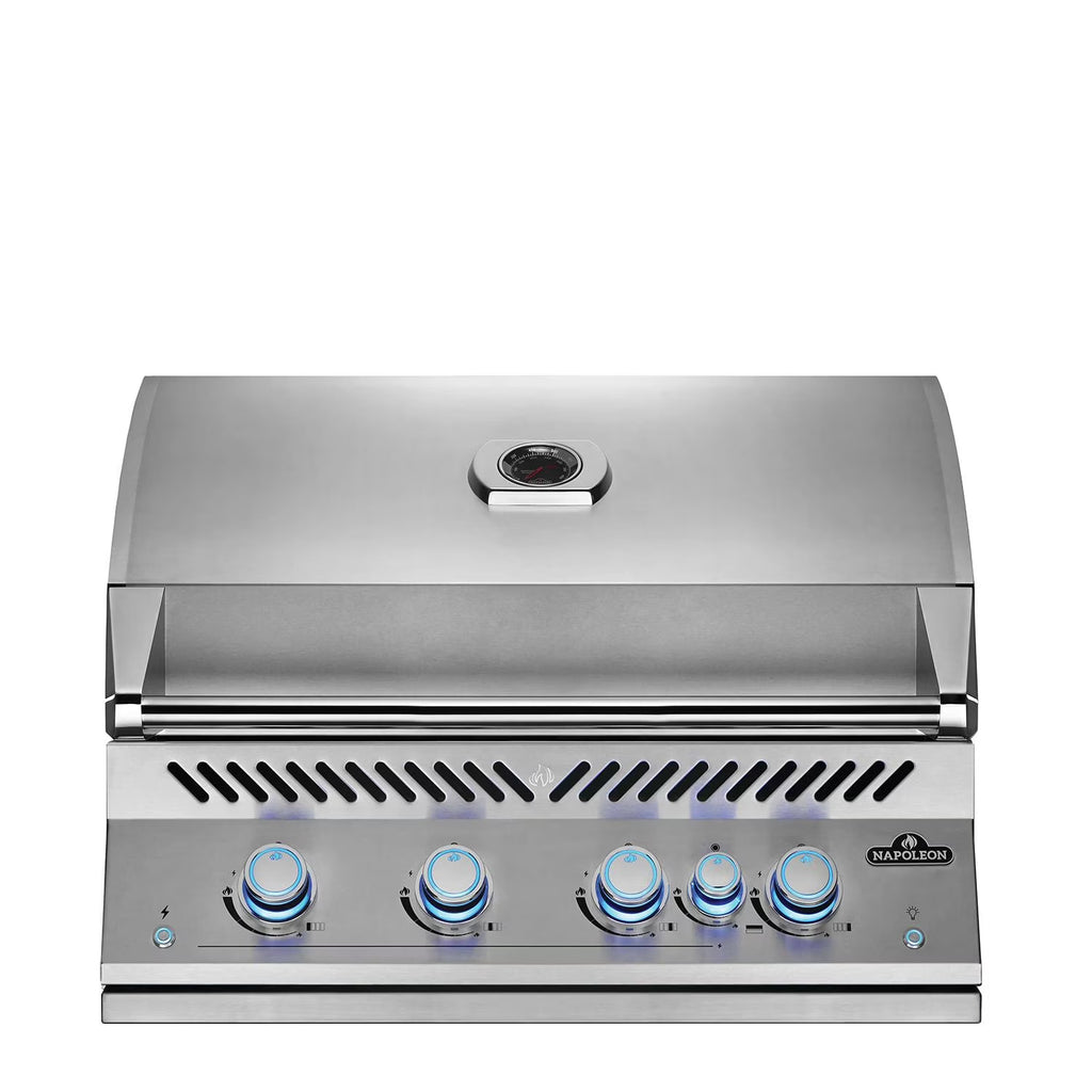 32-Inch Propane Gas Grill with Infrared Rear Burner and Rotisserie Kit R697438