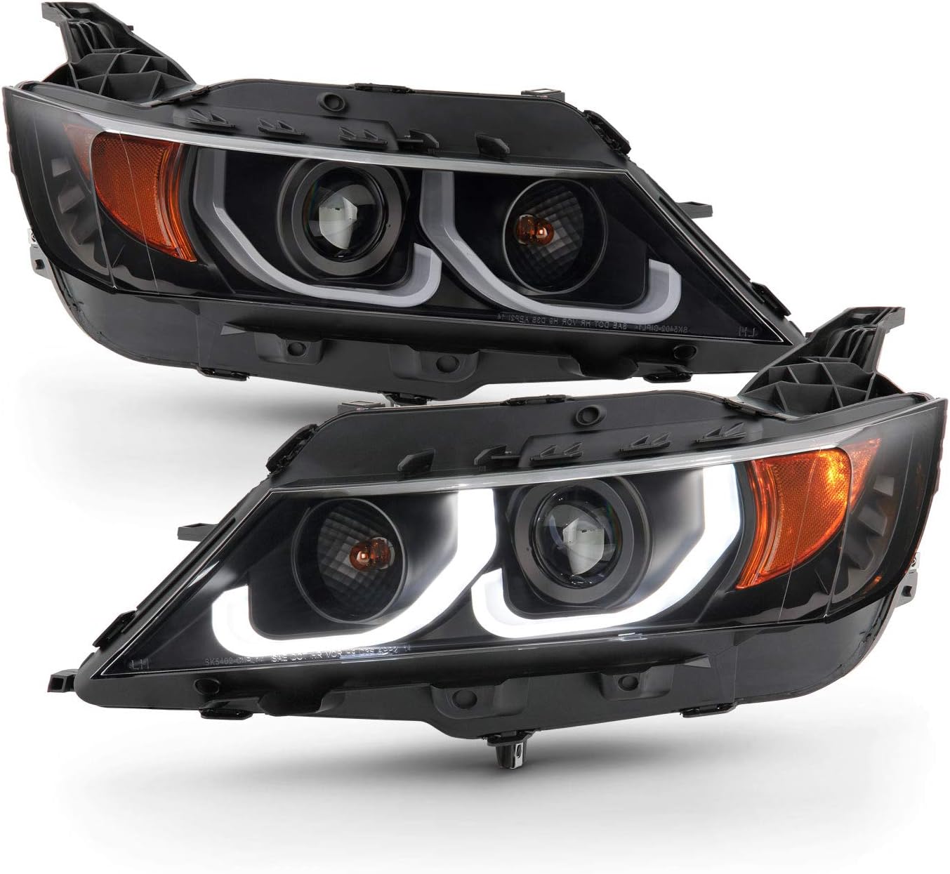 Black Projector Headlights Pair N492186