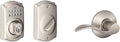 Satin Nickel Keypad Deadbolt Z6581