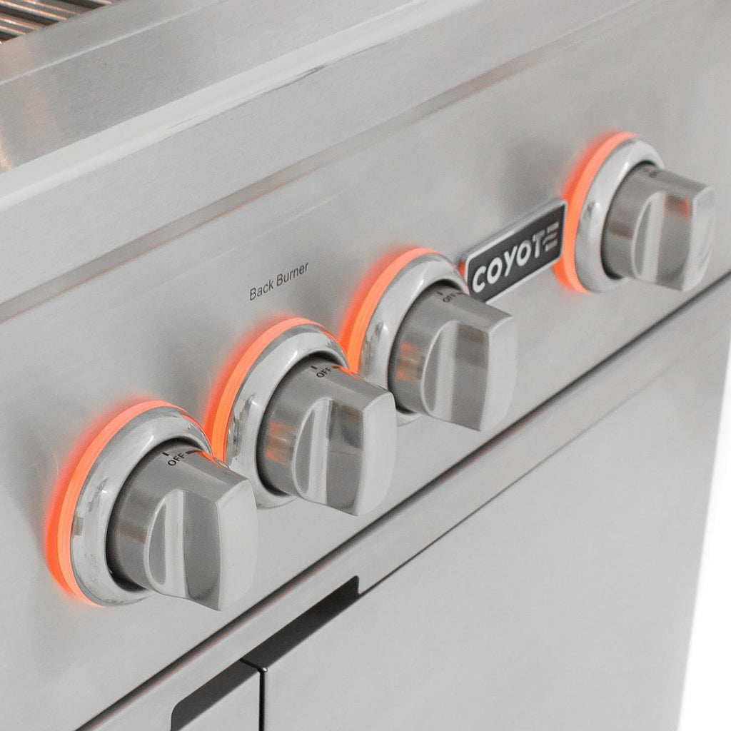 36-Inch 4-Burner Built-In Propane Gas Grill with Rotisserie P904965