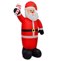 Christmas Inflatable Santa Claus with LEDs 10 ft V787