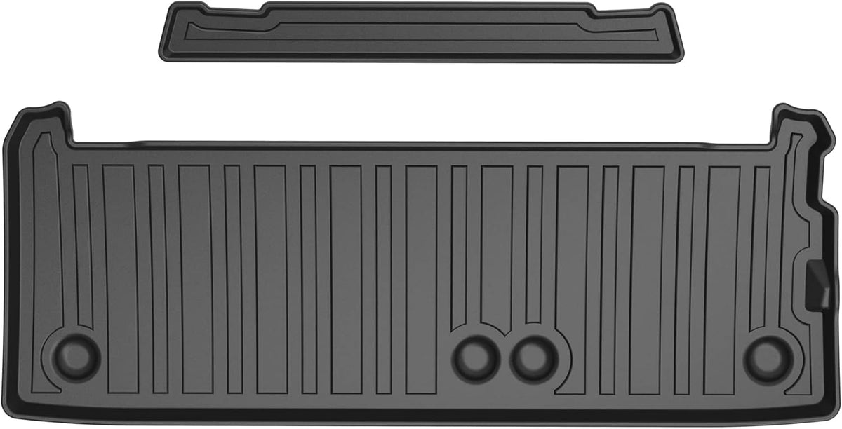 Black Pack of 2 TPE Cargo Liner for Toyota Sienna W511