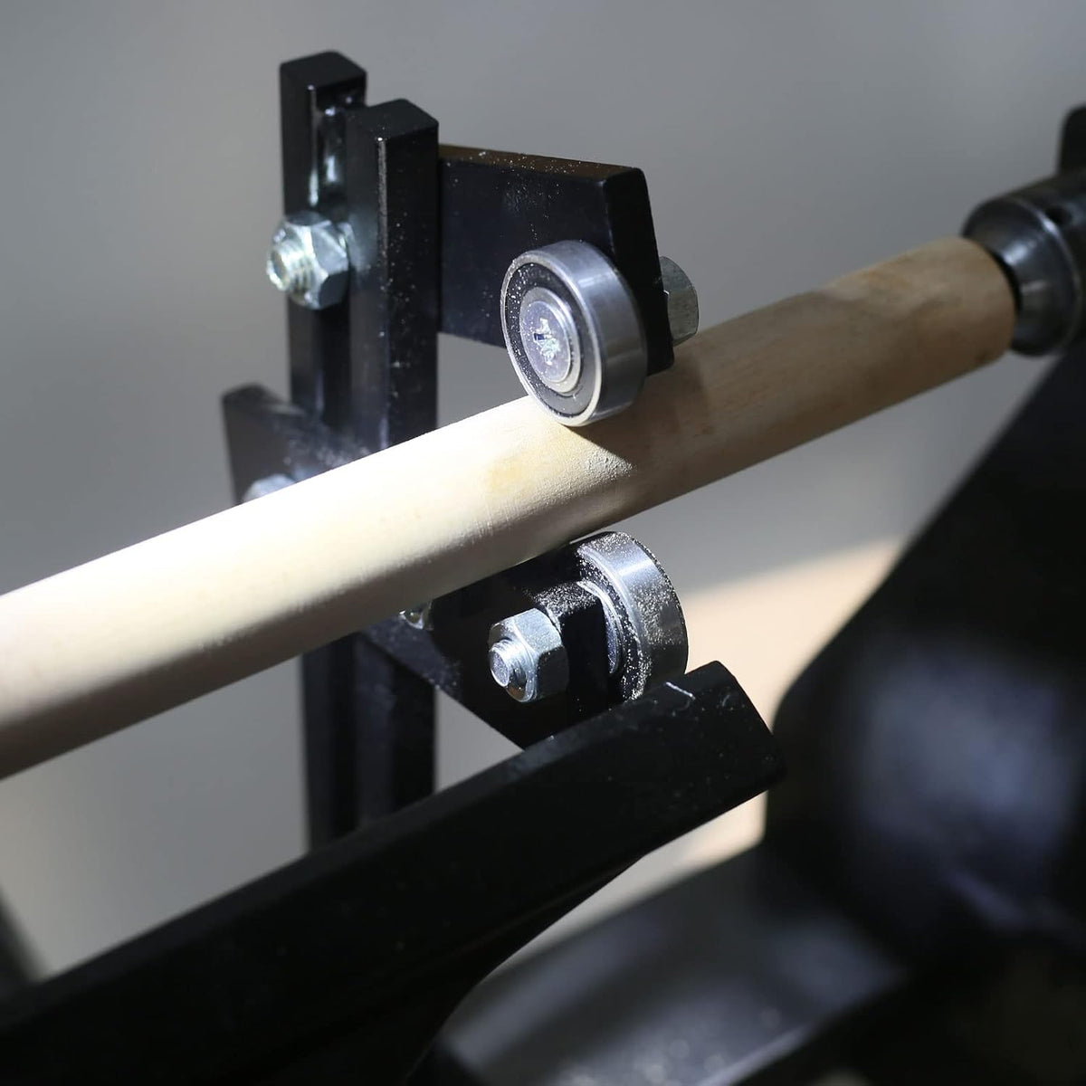 Wood Lathe Steady Rest with Three Metal Fixing Wheels B835