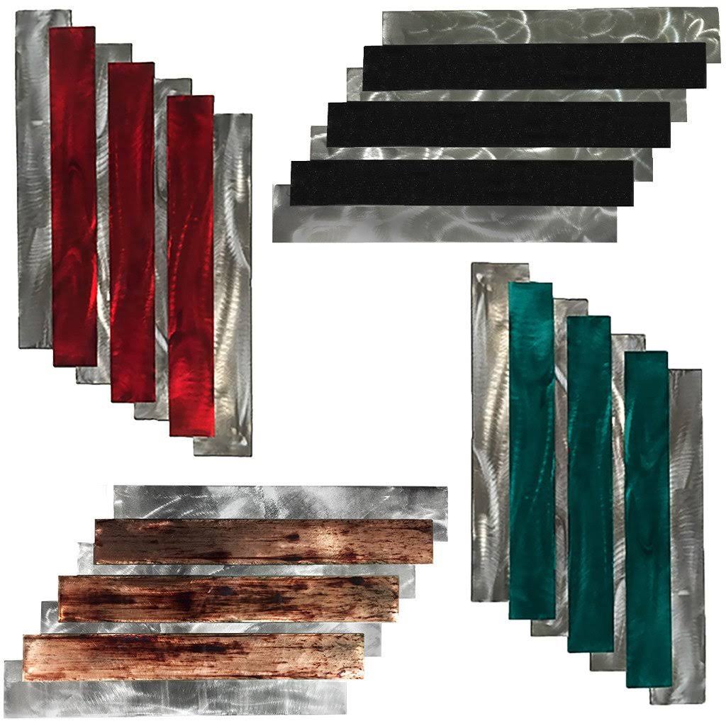 Candy Teal (Blue) Stairs Wall Decor S7102