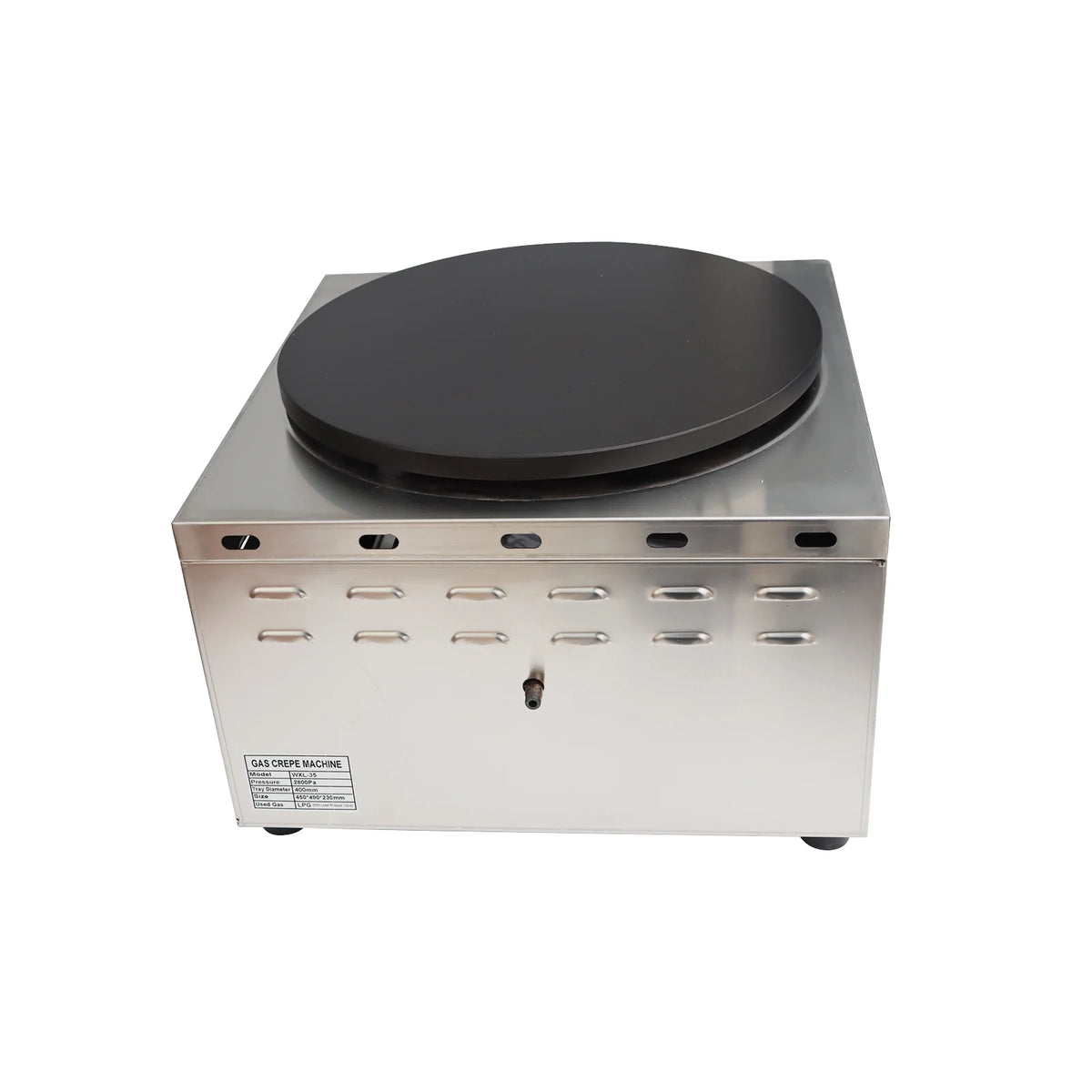 Single Plate Pancake Maker LP Gas Crepes Maker P6555