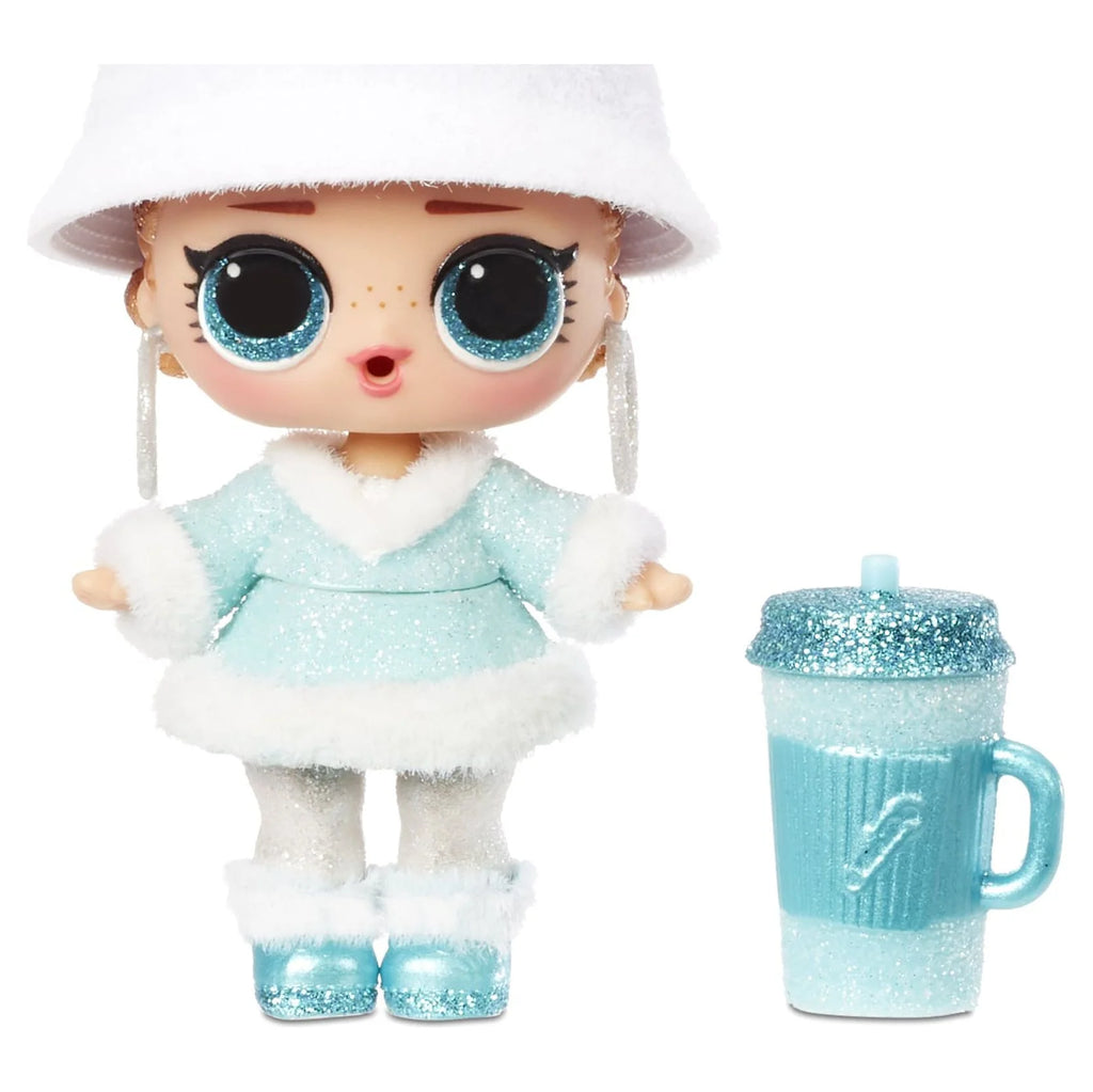 LOL Surprise Winter Chill Dolls With 8 Surprises Including Collectible Doll, Fashions, Doll Accessories, Holiday Ornament Reusable Packaging D82803