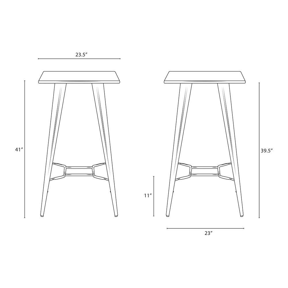 Brown Bar Table T659