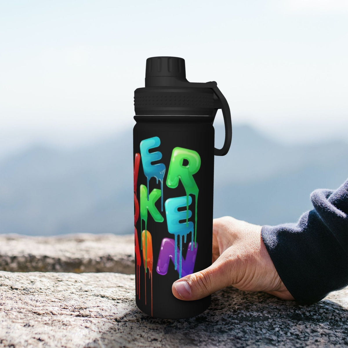 18OZ Stainless Steel Insulated Water Bottle P4557