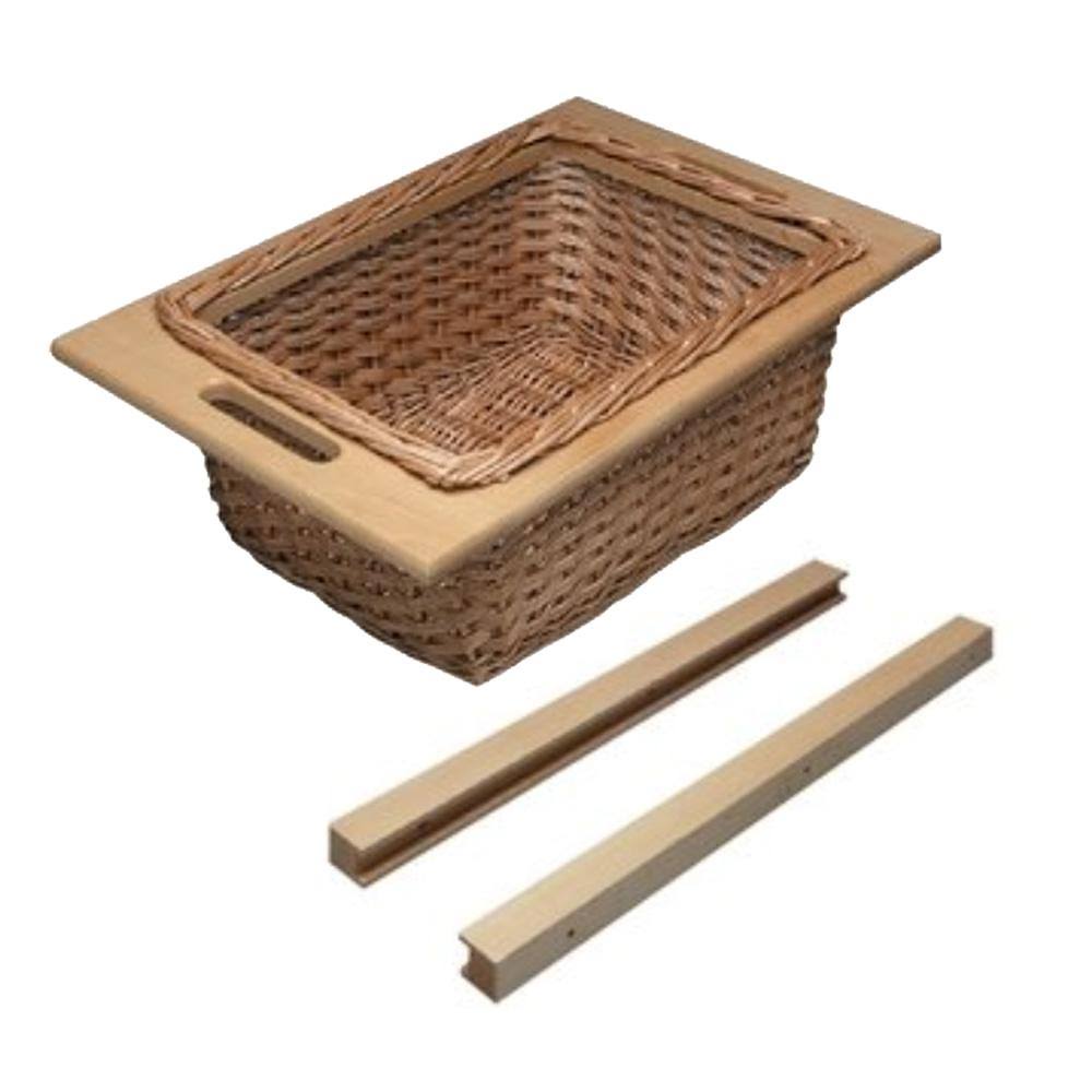 Wicker Basket Organizer for 18 in. Wide Framed Cabinet Y379
