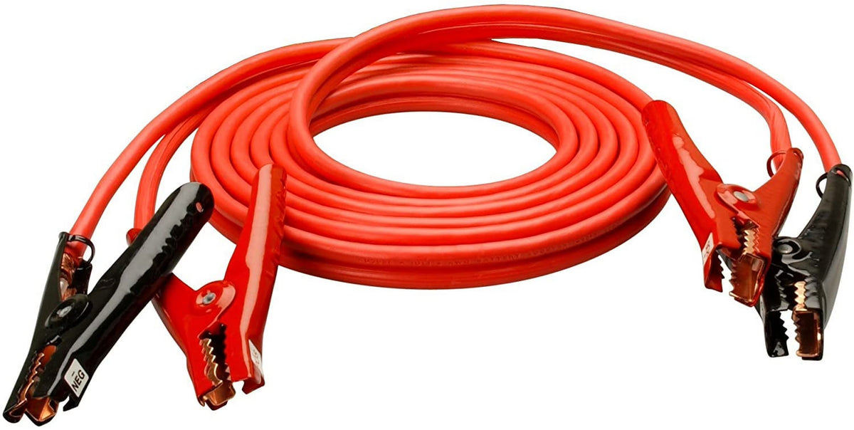 Heavy-Duty Booster Cables, 4-Gauge, 25-Feet S910